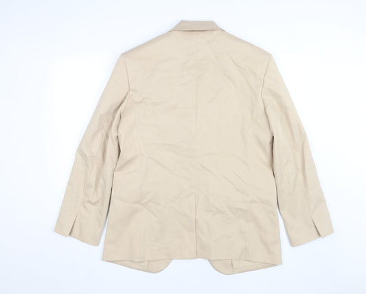 Marks and Spencer Beige Women's Blazer Size 12