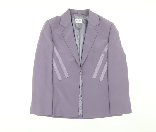 Womens UK Size 14 Viyella Purple