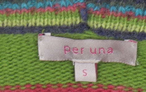 Womens UK Size S Marks and Spencer Multicoloured Cardigan Jumper
