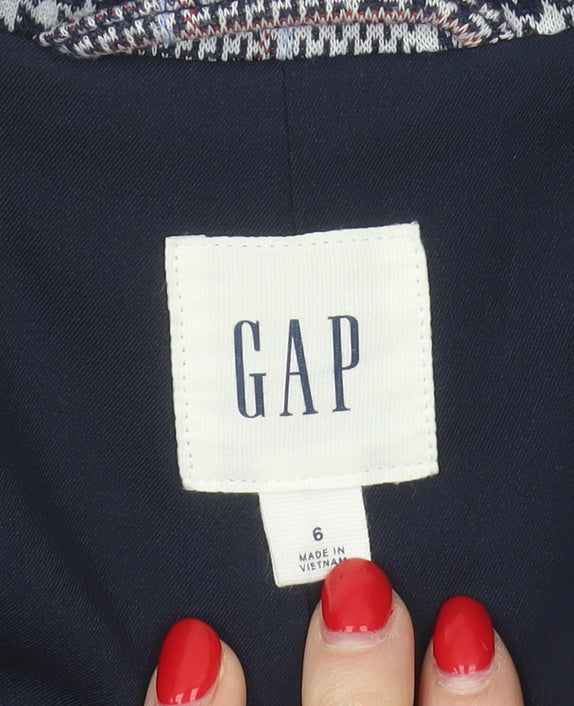 GAP Women's Regular Check Blazer, Size 10