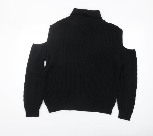 Womens UK Size S ASOS Black Pullover Jumper