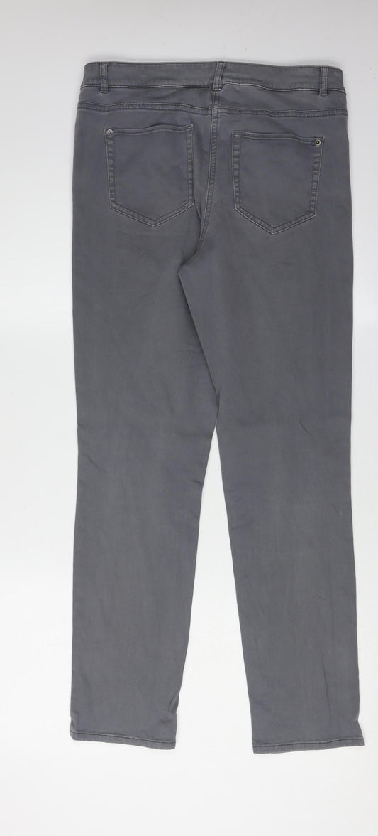 Womens UK Size 10 White Stuff Slim Fit Slim Grey Jeans