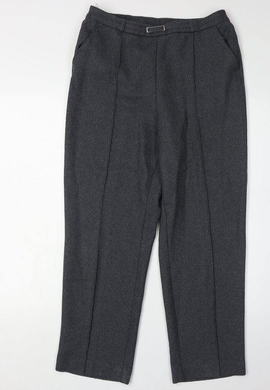 Womens UK Size 12 Honor Millburn Grey Trousers