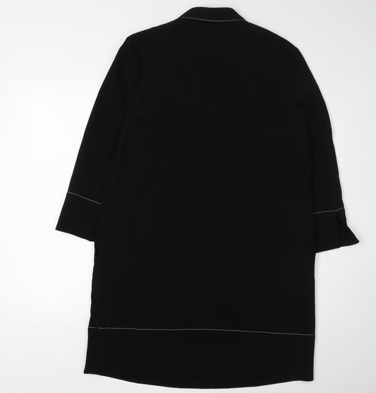 Jaeger Women's Black Long Sleeve Dress Size 12
