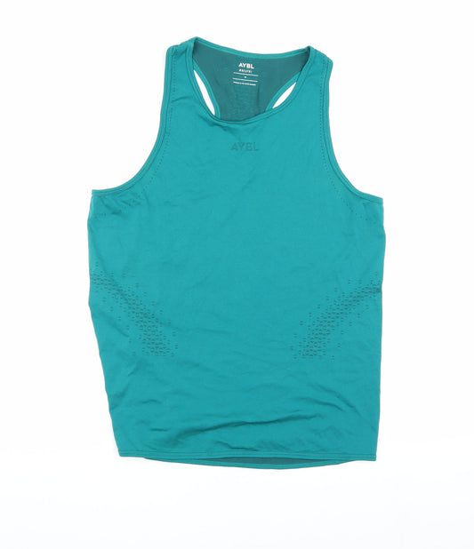 AYBL Women's Green Tank Top M Athletic Gym