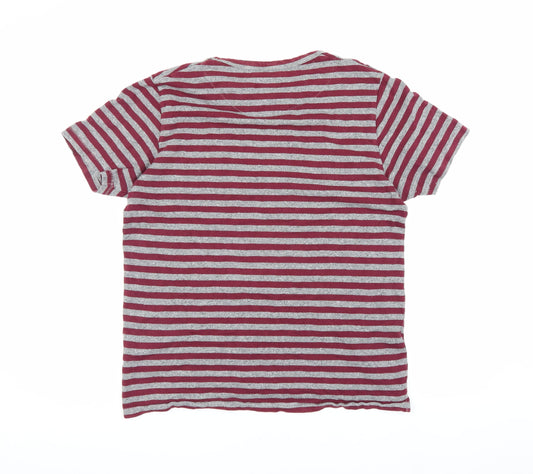 Shore Leave Men's Multicoloured M Striped T-Shirt