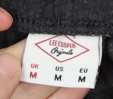 Lee Cooper Men's Black Jogger Trousers M