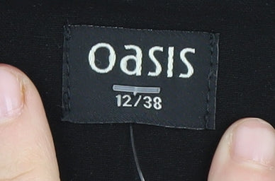 Oasis Women's Black Pencil Skirt Size 12