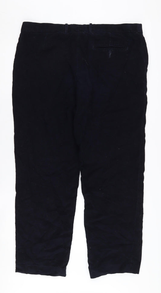 Marks & Spencer Men's Black Trousers Size L