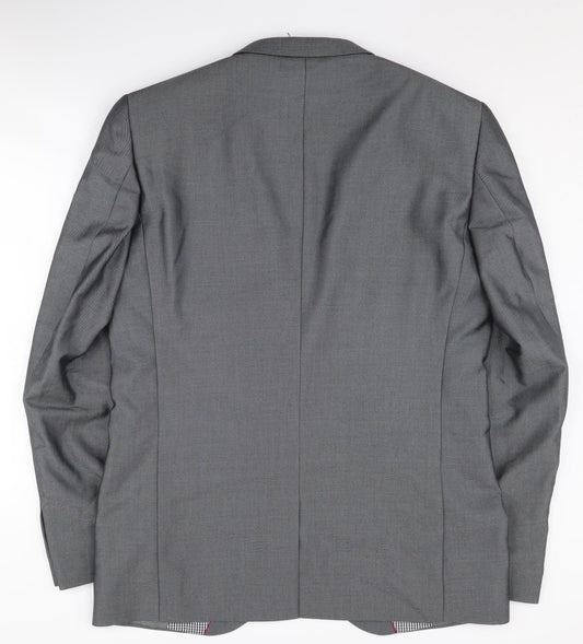 Mens UK Size 42 NEXT Regular Grey Suit Jacket