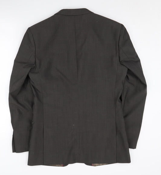 Mens UK Size 36 Limehaus Regular Brown Suit Jacket