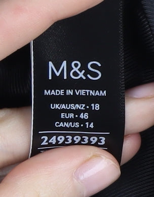 Marks and Spencer Women's Multicolour Check Blazer UK 18