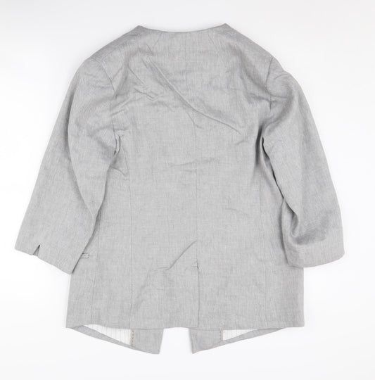 Marks and Spencer Grey Women's Blazer UK 14