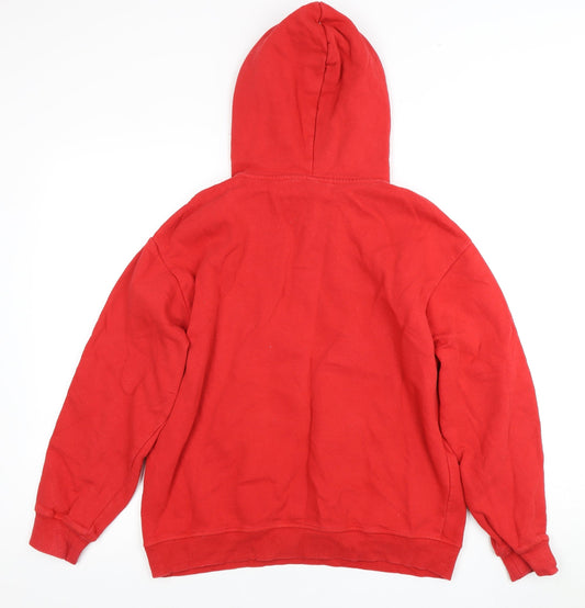 H&M Women's Red Disney Hoodie Size 12