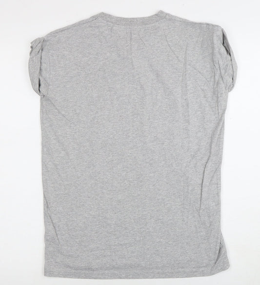 UK Size 4 Coca-Cola Grey Basic T-Shirt