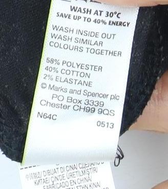 Womens UK Size 14 Marks and Spencer Grey T-Shirt