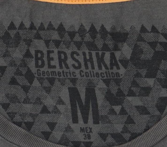 Mens UK Size M Bershka Multicoloured T-Shirt