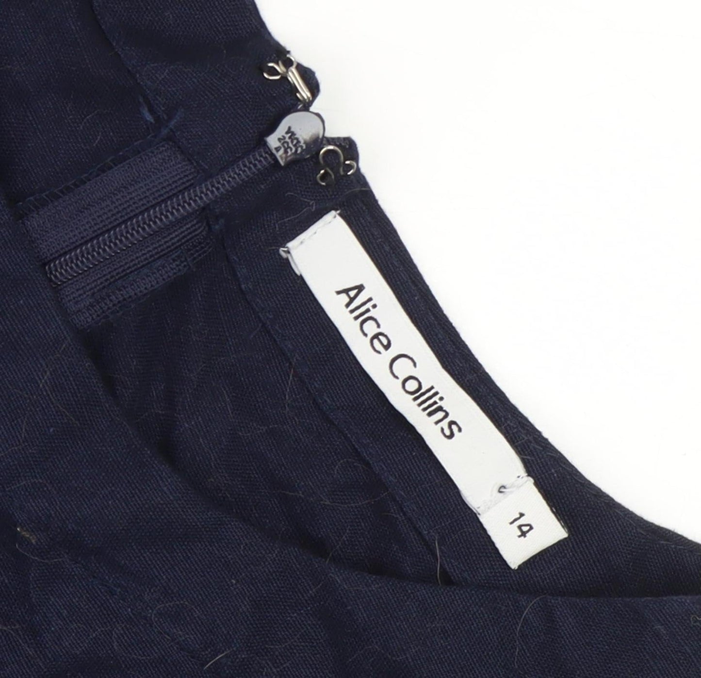 Alice Collins Women's Blue Shift Dress Size 14