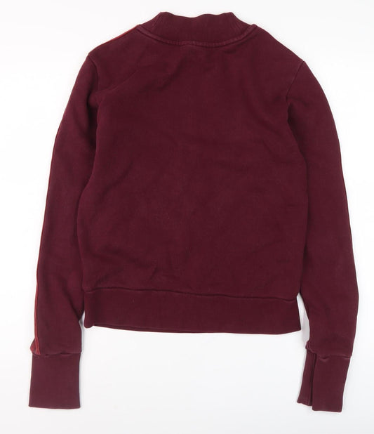 Adidas Women's Red Sweatshirt, Size 12, Athletic