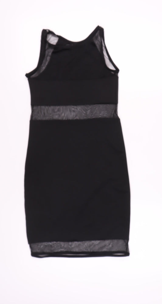 Club L Women's Black Bodycon Dress Size 8