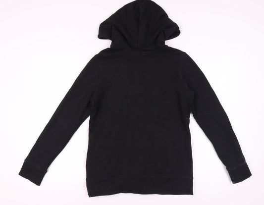 Adidas Women's Black Logo Pullover Hoodie Size 8