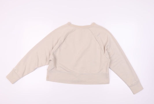 Nike Women's Beige Pullover Crew Neck Sweatshirt XS