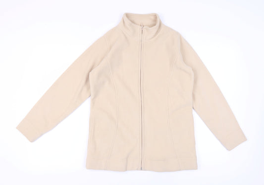 Womens UK Size S EWM Beige Basic Jacket