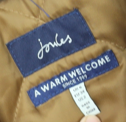 Jones Women's Blue Hooded Fur Trim Coat Size 14