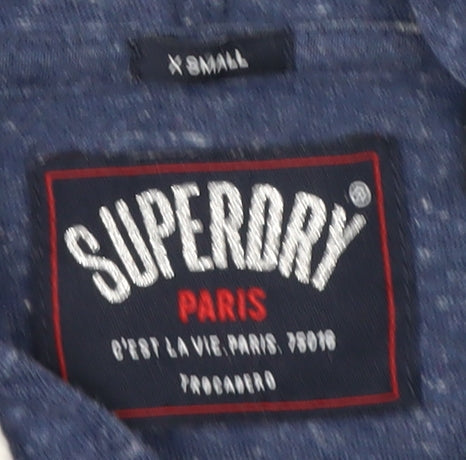 Superdry Women's Blue XS Pullover Hoodie