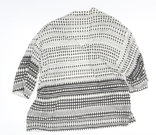 Womens UK Size M Marks and Spencer Multicoloured Cardigan Jumper