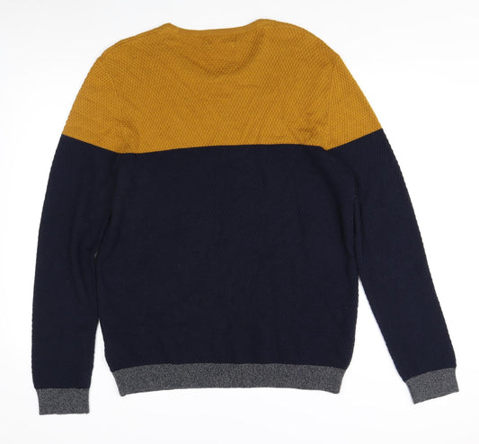 Marks and Spencer Men’s L Waffle-Knit Pullover