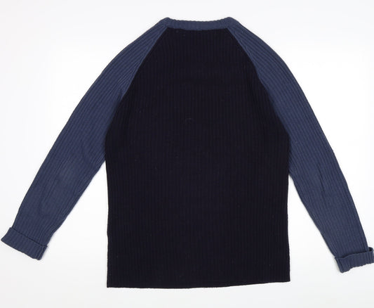 Cutting Edge Men's Blue Medium Pullover Jumper