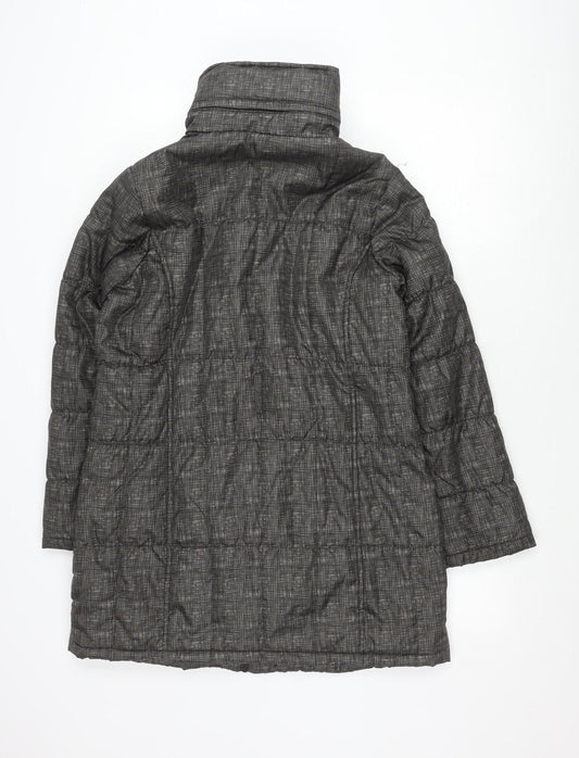 Womens UK Size M Marks and Spencer Grey Puffer Jacket