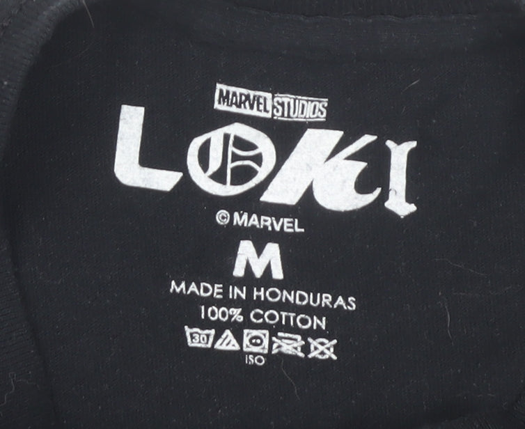 Marvel Loki Men's Black M T-Shirt
