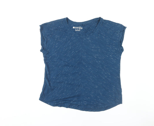 Womens UK Size 16 Mountain Warehouse Blue T-Shirt