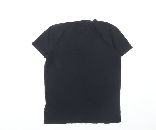 Tommy Hilfiger Men's Black M Short Sleeve T-Shirt