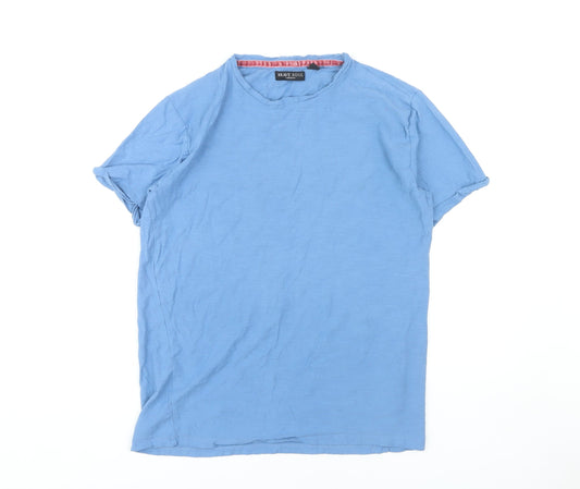 Unisex Adults UK Size M Brave Soul Blue T-Shirt