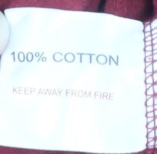 EWM Pure Classics Women's Red Mock Neck Top M