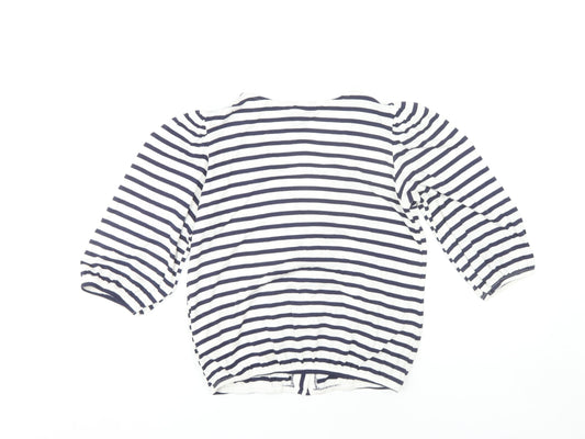 Womens UK Size 8 New Look Blue Cardigan Jumper