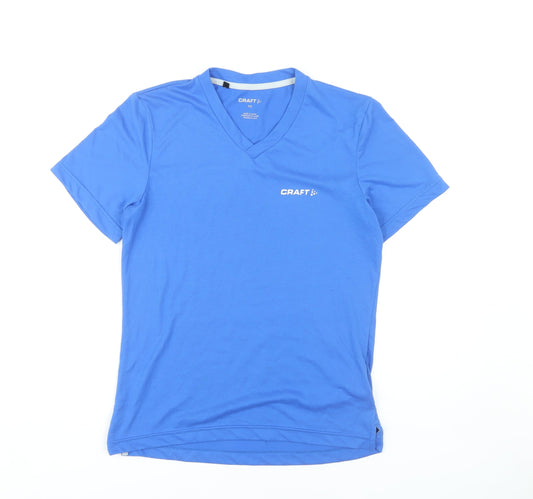 Mens UK Size XS CRAFT Blue T-Shirt
