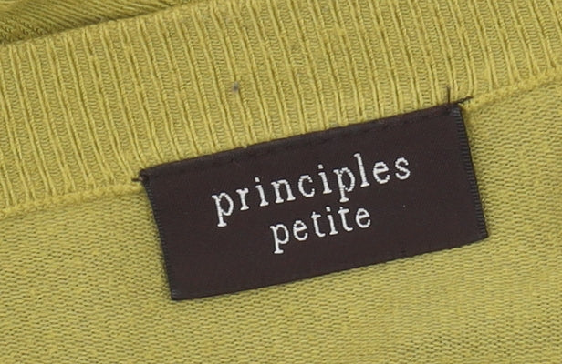 Womens UK Size 12 Principles Green Cardigan Jumper