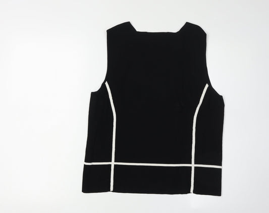 Womens UK Size L Windsmoor Black Tank