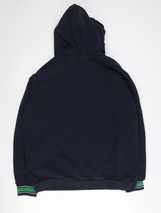 Superdry Men's Black Hoodie M College Style Pullover