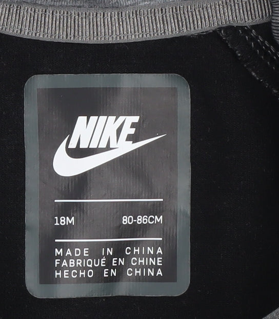Additional view of Nike boys’ grey hoodie jacket 18 months