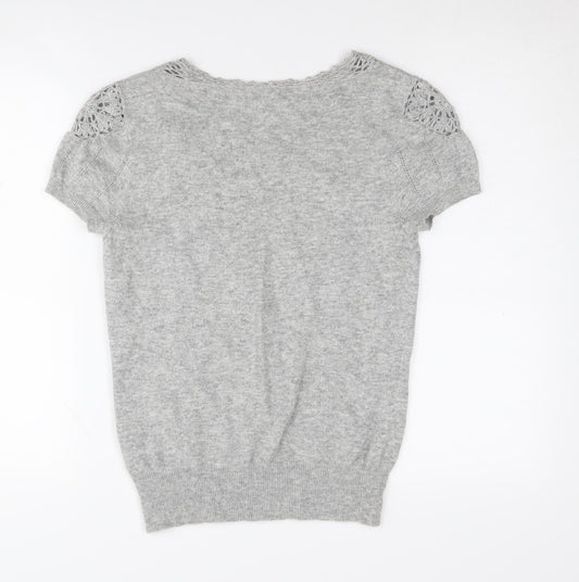Womens UK Size 10 Rocha John Rocha Grey Jumper