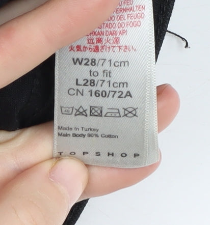 Topshop Women's Black Skinny Jeans Size 10