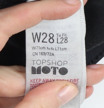 Topshop Women's Black Skinny Jeans Size 10