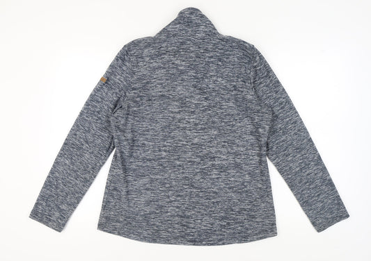 Regatta Women's Grey Henley Sweatshirt Size 14