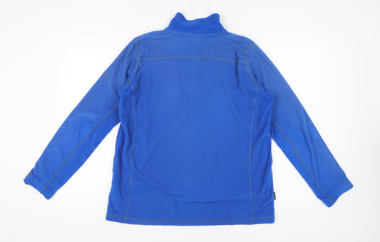 Trespass Men's Blue Fleece 1/2 Zip Jumper Size L