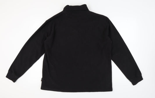 Trespass Men's Black L Fleece Pullover Sweatshirt